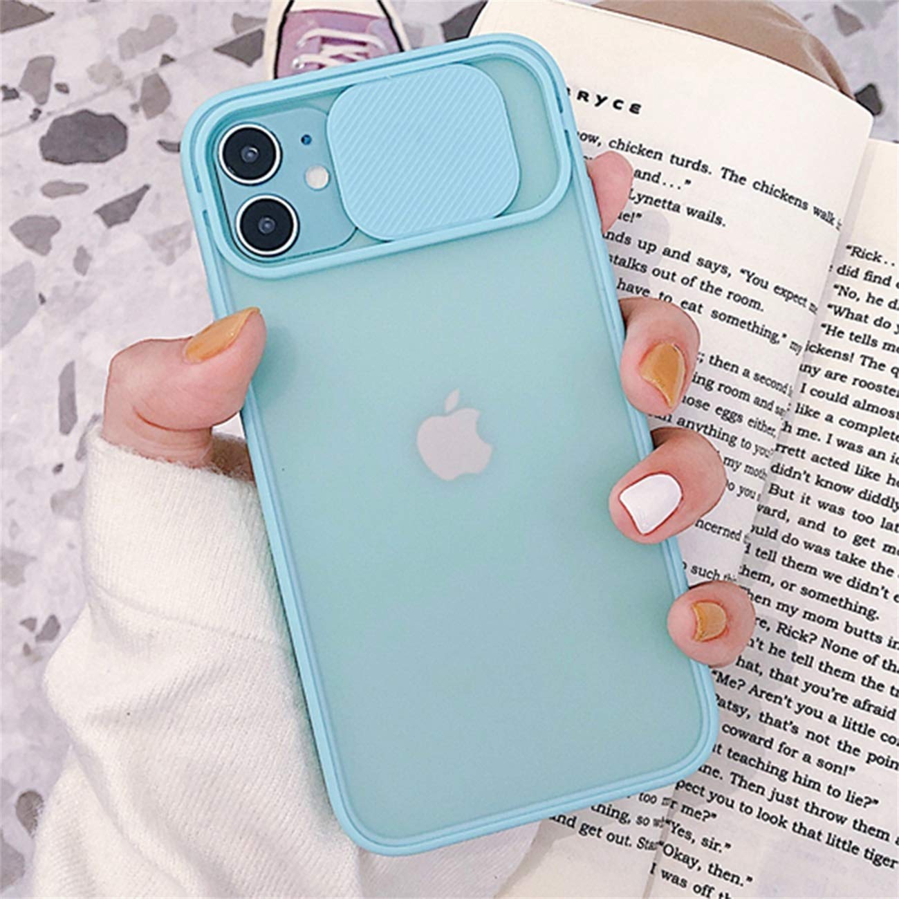 GENERICO Carcasa Para IPhone 12 Pro Transparente Borde Negro