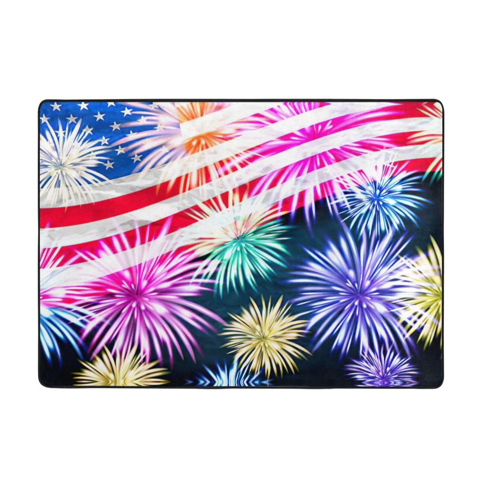 Alfombra grande americana lavable para proteger el suelo del comedor de manchas