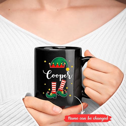 Vista 83 de Taza de café de Navidad personalizada con muñeco de nieve, taza de cerámica de Navidad, taza de Navidad personalizada con nombre, taza de Navidad
