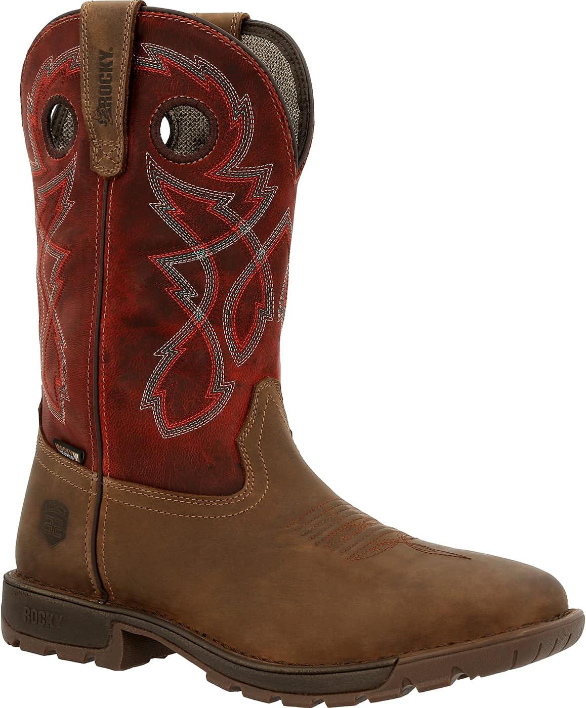 ROCKY Men's Legacy 32 Steel Toe Waterproof Western Boots