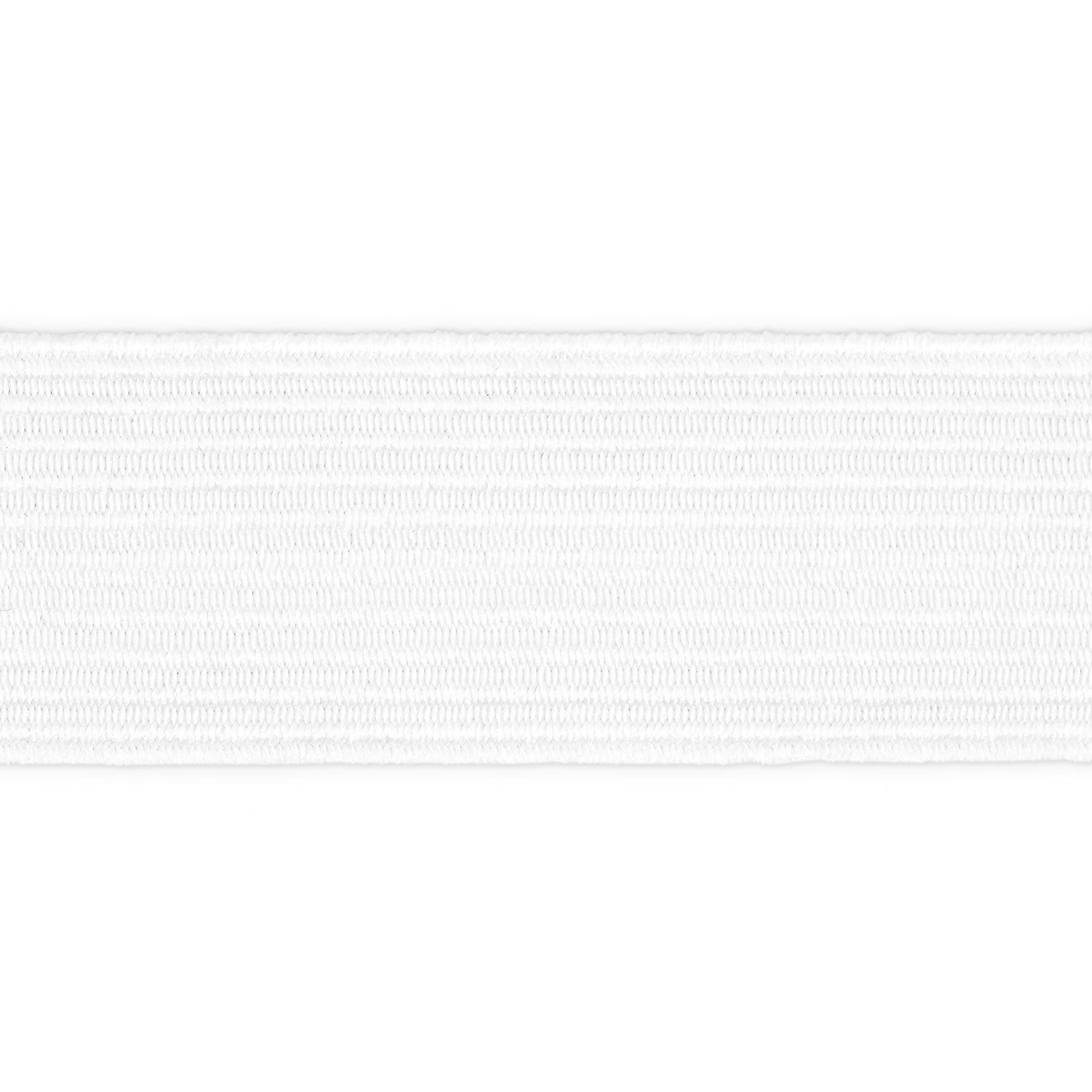Dritz Élastique tressé blanc