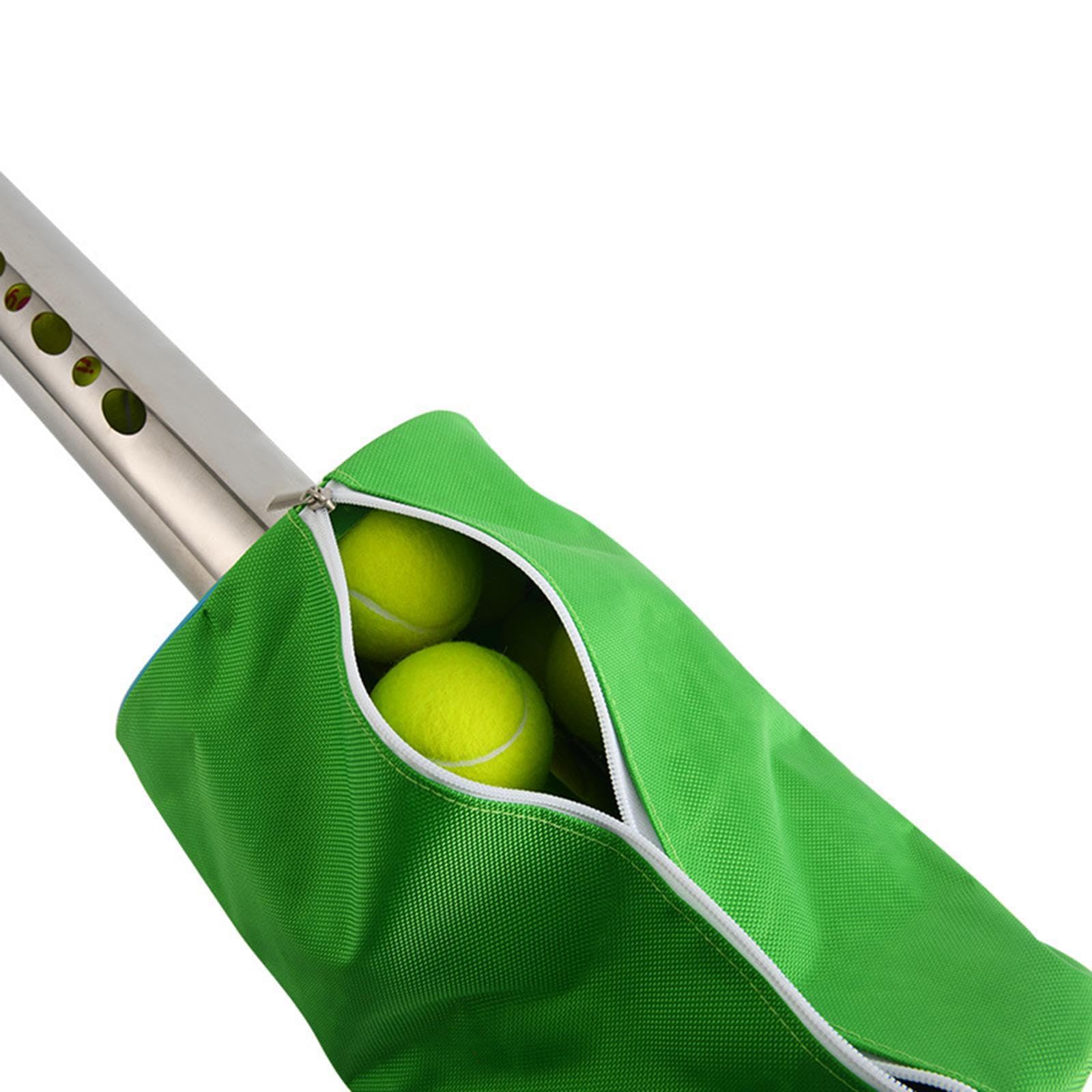 QSTDGVPW Tennis Ball Retriever Storage Container Device Lightweight Training Practicing Portable Tennis Ball Picker Pick up Shag