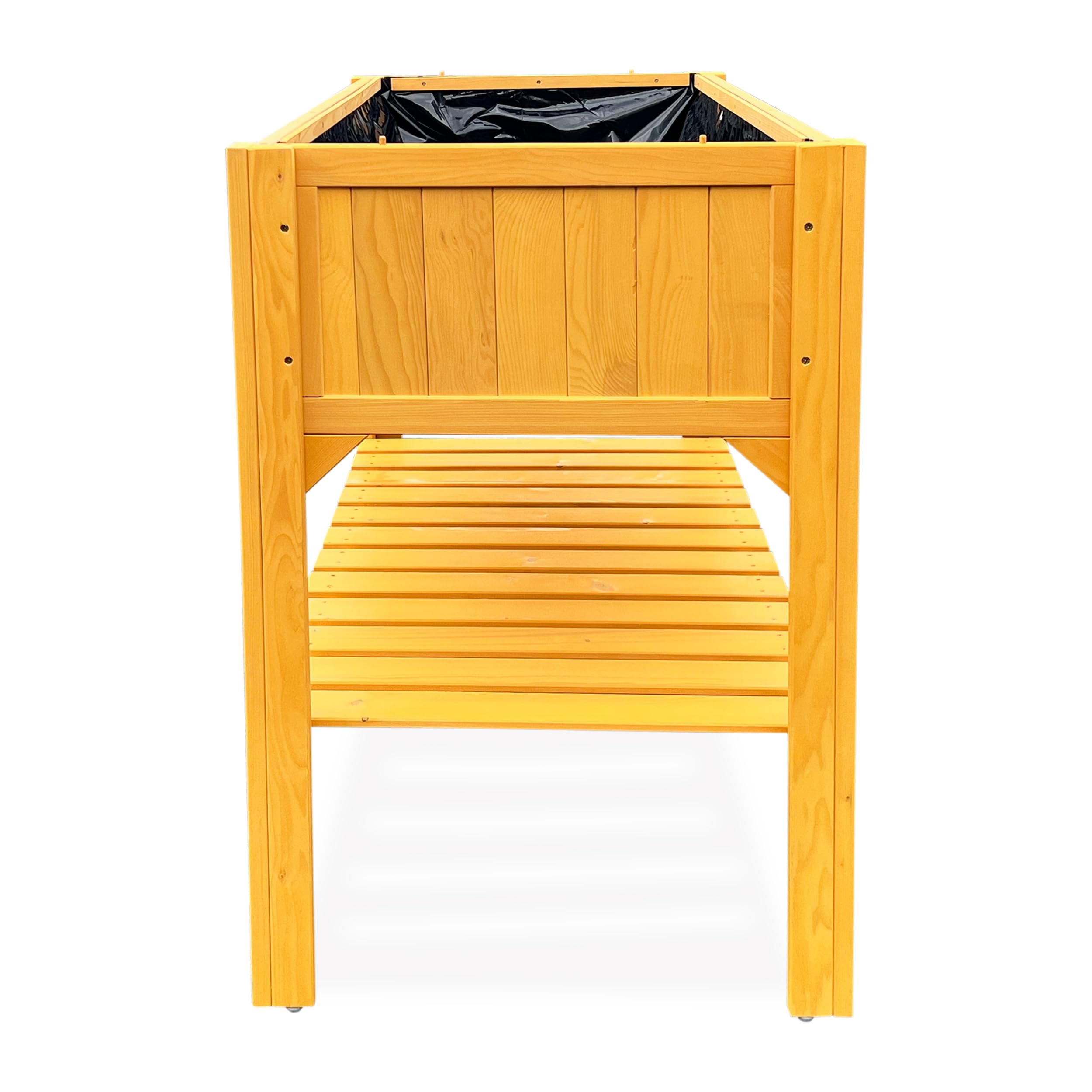 HABAU 2854 Jardinière surélevée avec étage inférieur de Stockage