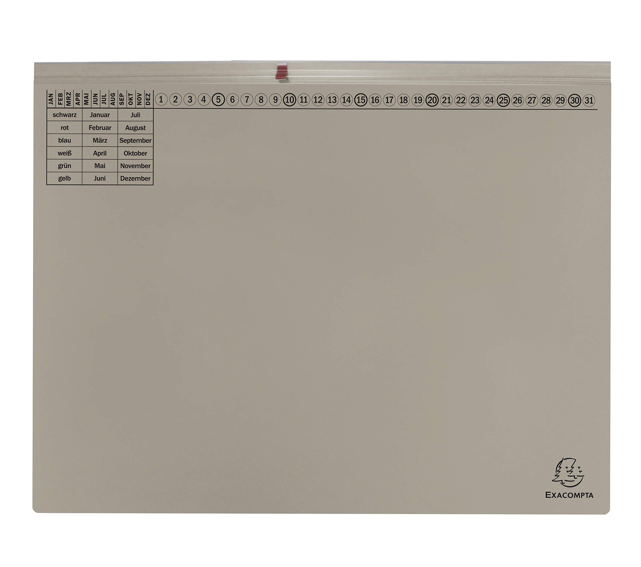 Exacompta 370310B - Confezione da 25 cartelle sospese Exaflex Premium