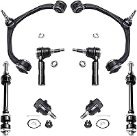 Vista 1578 de Detroit Axle - Kit de suspensión frontal de 8 piezas para Dodge Journey 2009-2015, 2 brazos de control inferiores, 2 rótulas, 2 varillas