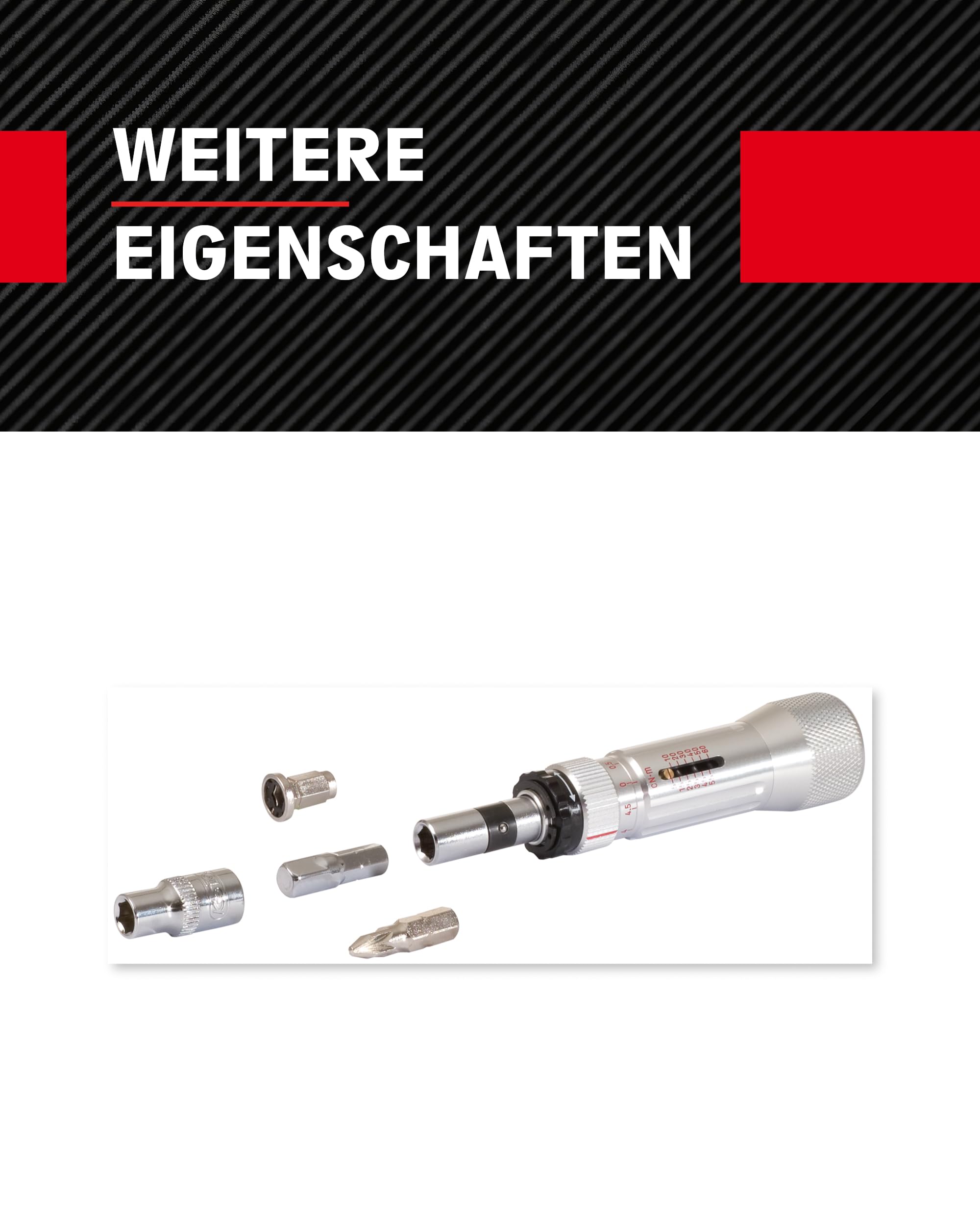 KS Tools ESD Drehmoment Schraubendreher 1/4" mit Mikrometerskala 516.3225 I 20-120 cNm I Gewindeschutz durch das richtige Drehmoment I Präzisions Schraubenzieher