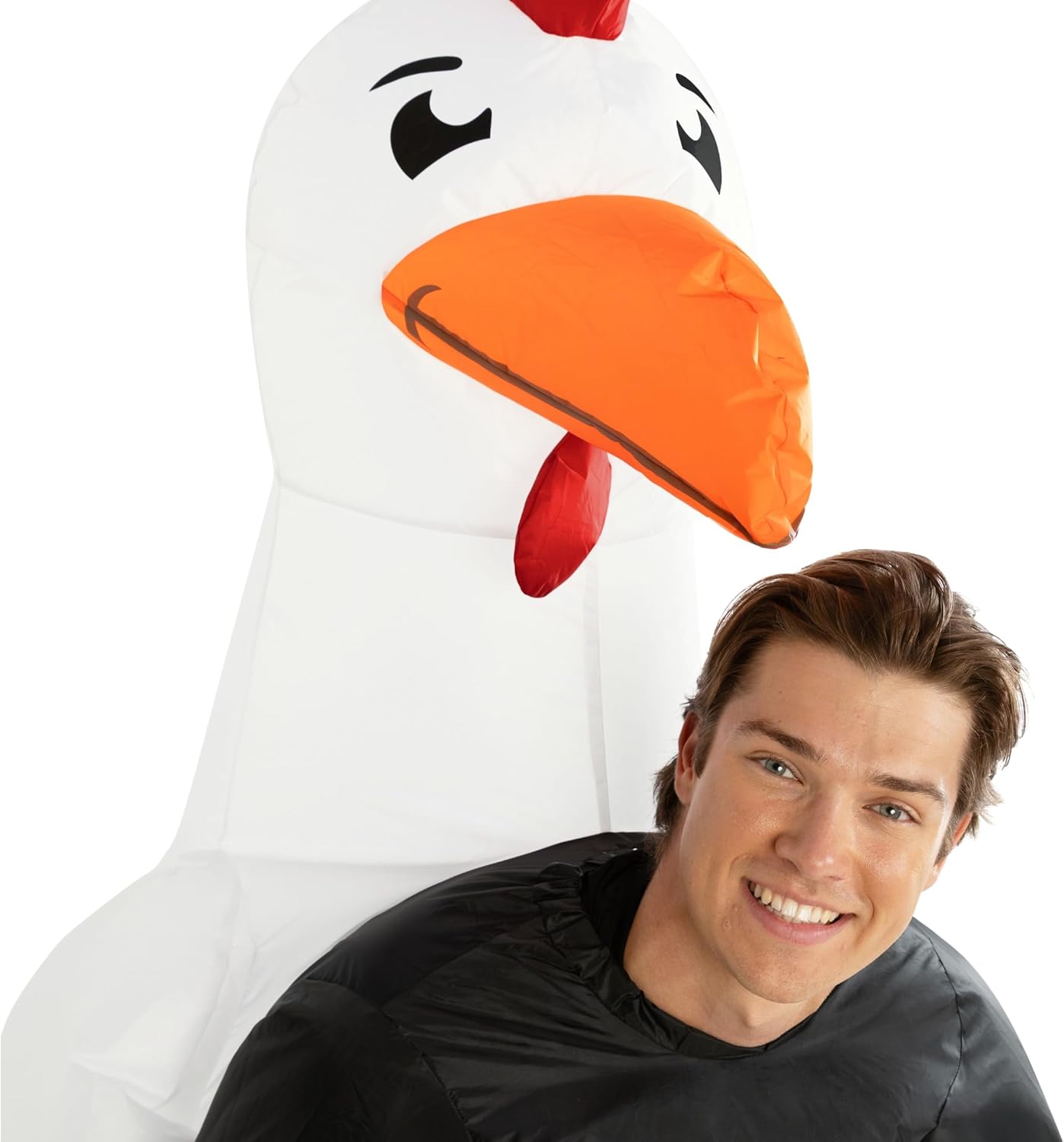 Morph Chicken Costume Adult, Inflatable Chicken Costume Adult, Animal Costumes for Men, Blow Up Costumes for Adults - Image 5