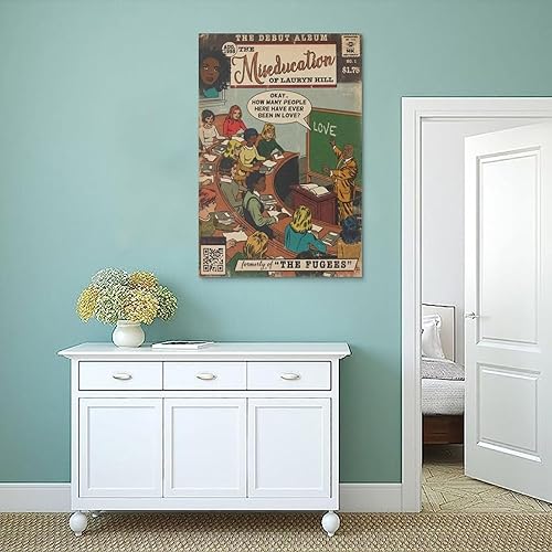 Miniatura 4 de Póster de Lauryn Hill The Miseducation of Lauryn Hill, álbum de música, arte cómico, póster para habitación, arte de pared estético, decoración de