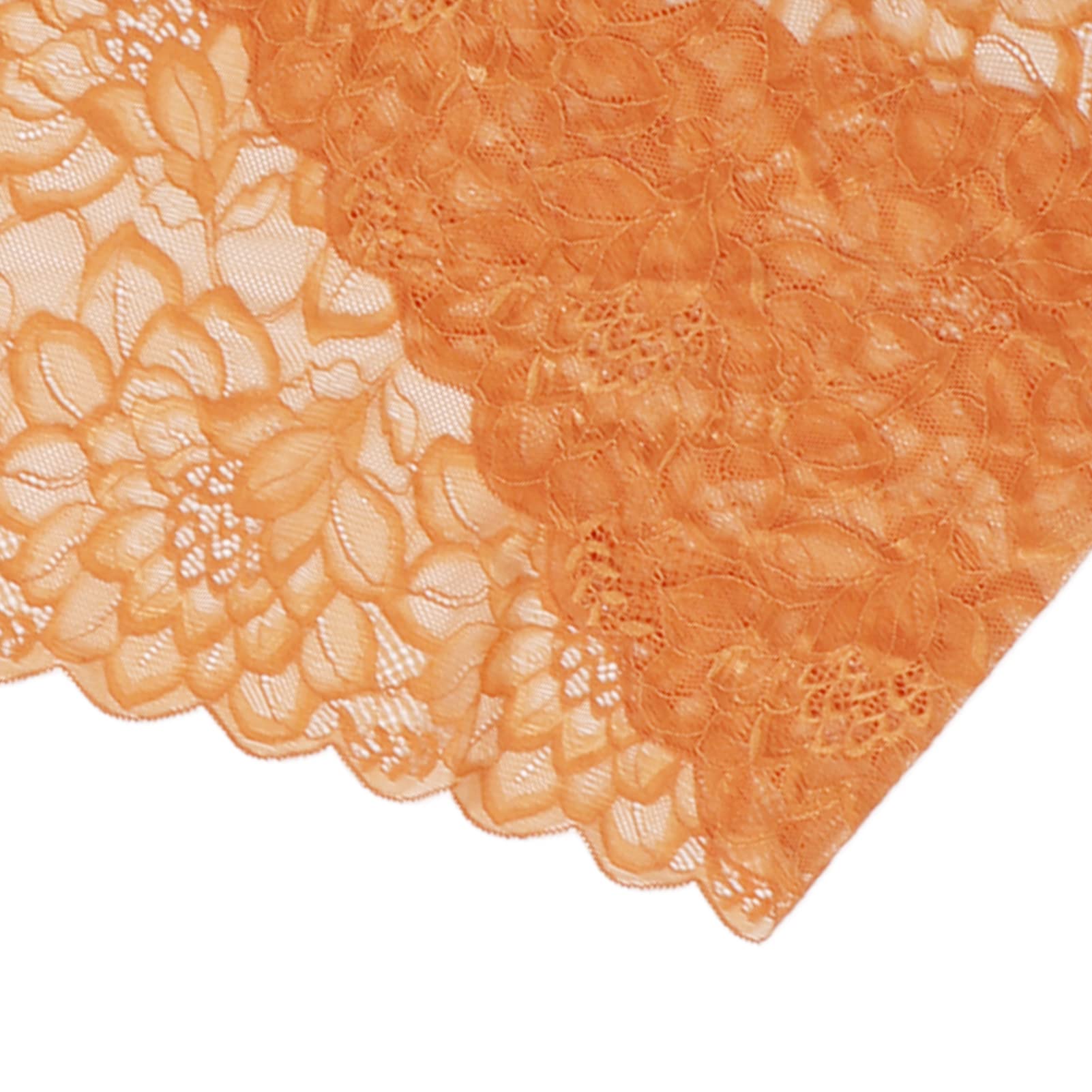 Tessuto in pizzo allungato, rivestimento in pizzo elastico in nylon, nastro in maglia morbido comodo per cucire, vestiti, progetti artigianali, decorazioni per la casa