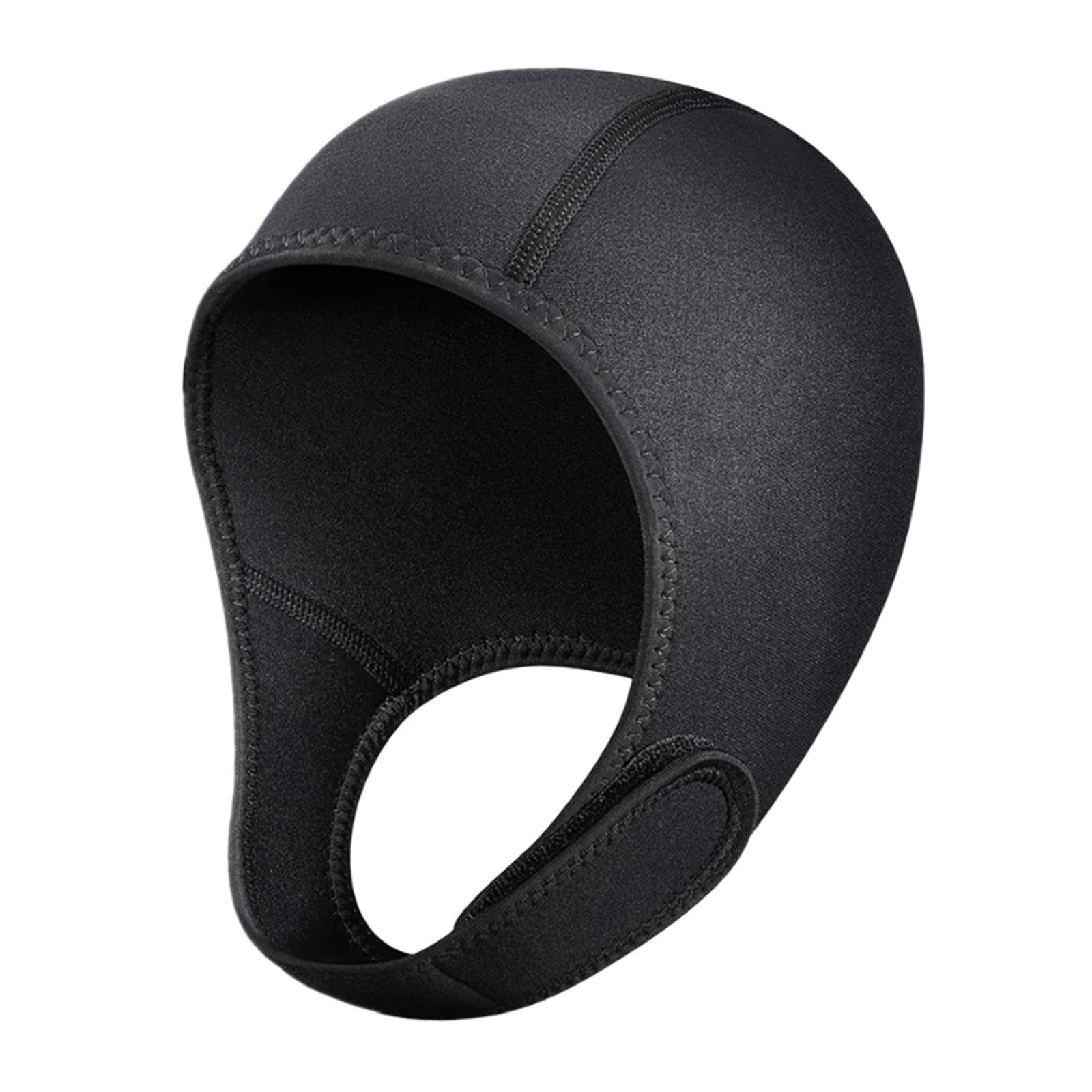 Gorro de buceo de neopreno con capucha ajustable y barbilla para snorkel 8