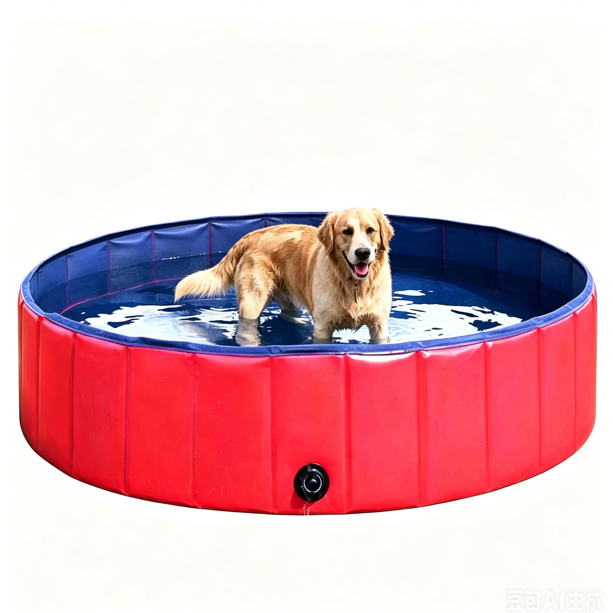 Piscina plegable para perros y mascotas, piscina plegable para perros, piscina para niños, piscina para perros, perros pequeños, medianos y grandes, gatos y niños