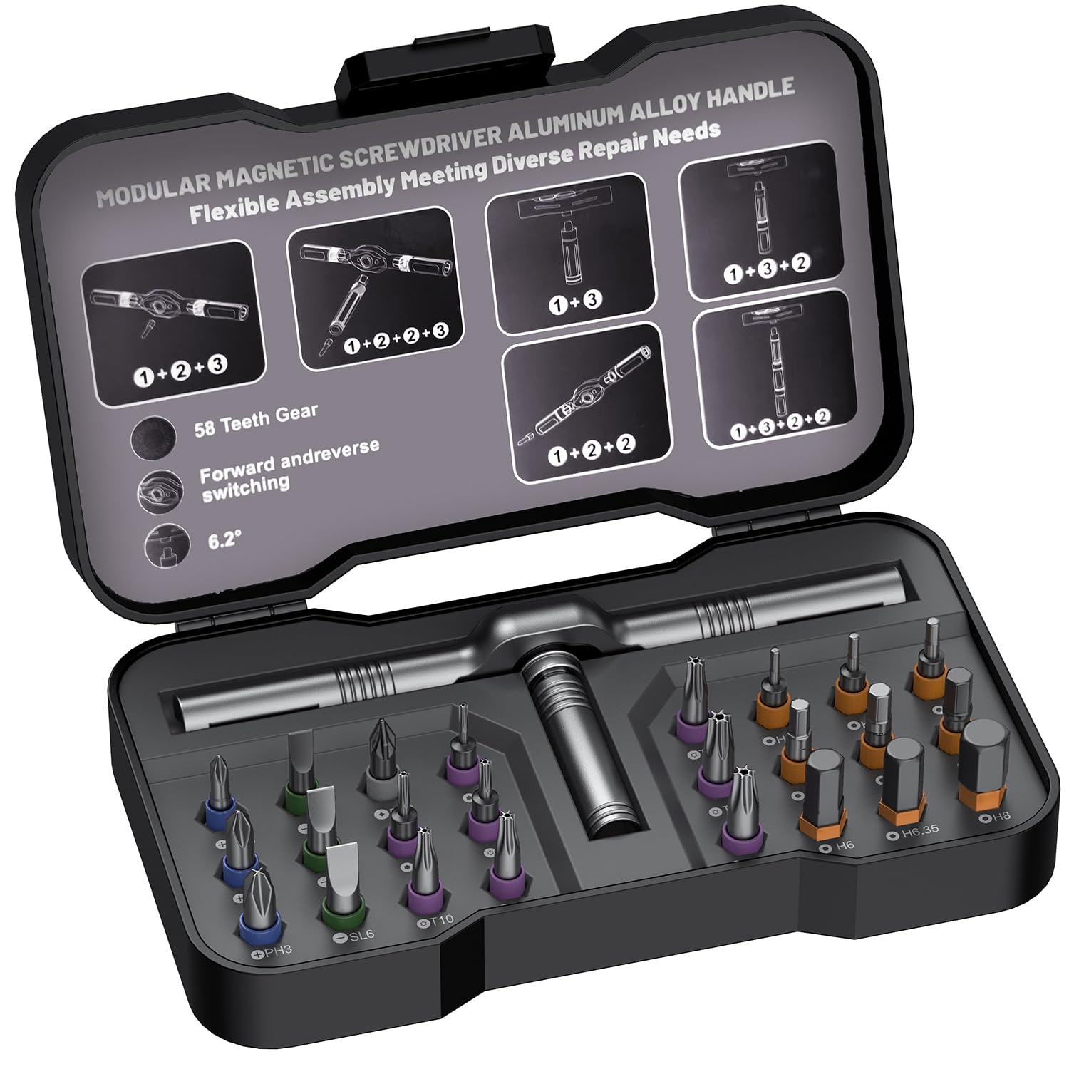 40% Off TOOGOND 24-in-1 Magnetic Screwdriver Set