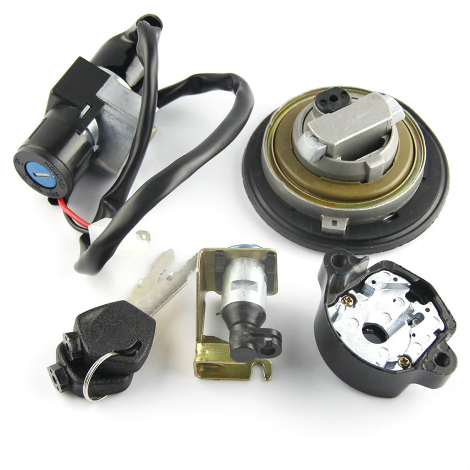 Compatible With CBR150R CBR125R JC50 CBR125RT CBR125RS CBR125RF 35010-KTY-H50 Moto Seat Ignition Switch Key motorcycle Ignition Key