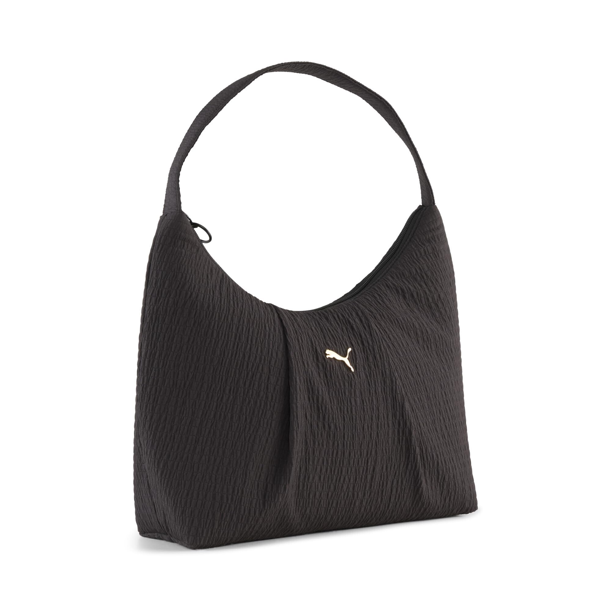 UP Slouchy Hobo Bag Kadın Omuz Çantası PUMA Black Tek Beden