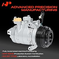 Vista 3 de A-Premium Compresor de A/C con embrague compatible con Ford F-150 2.7L Turboalimentado 2015-2017, estilo DKS20