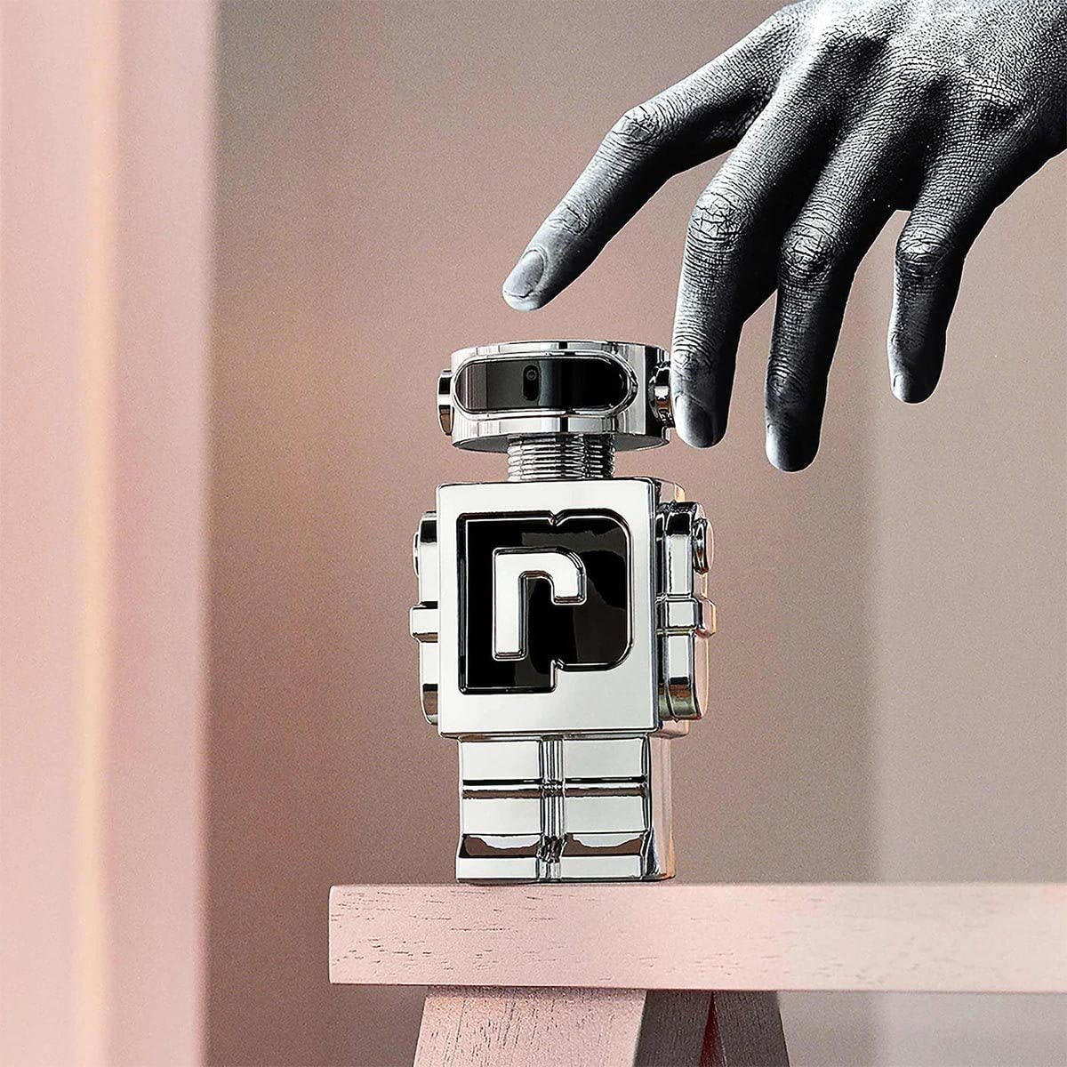 Phantom Edt Vapo 100 Ml | Fragancia de larga duración para hombre, aroma rebelde aromático diario con lavanda, limón y vainilla, vegano, recargable