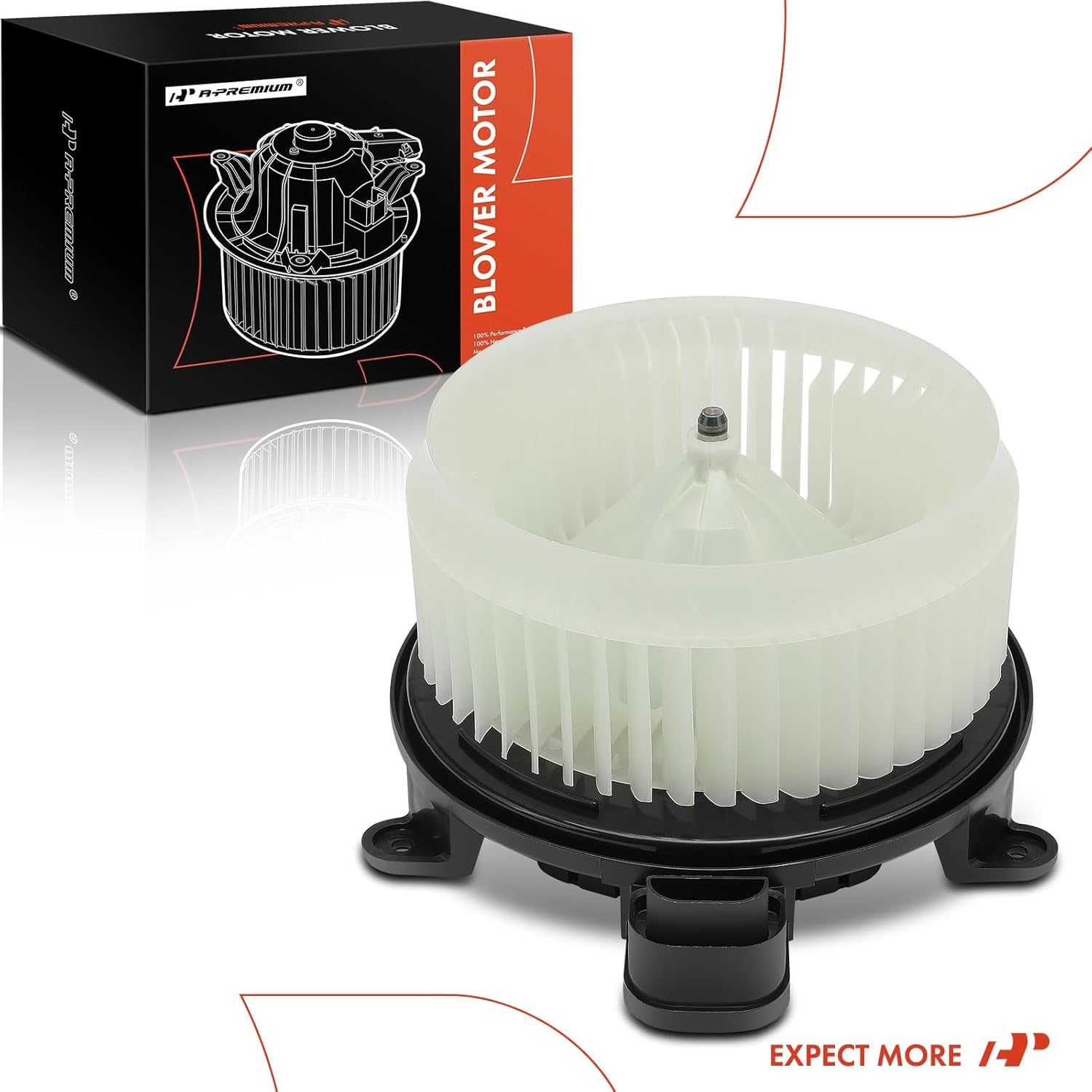 A-Premium HVAC Heater Blower Motor with Brushless Motor Compatible with Toyota Vehicles - Sequoia 2008-2022, Sienna 2011-2020 - Front Side, Replace# 87103-0C051