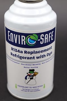 R134a Replacement | 12 Cans(6oz) with Piercing Valve for AC Recharging