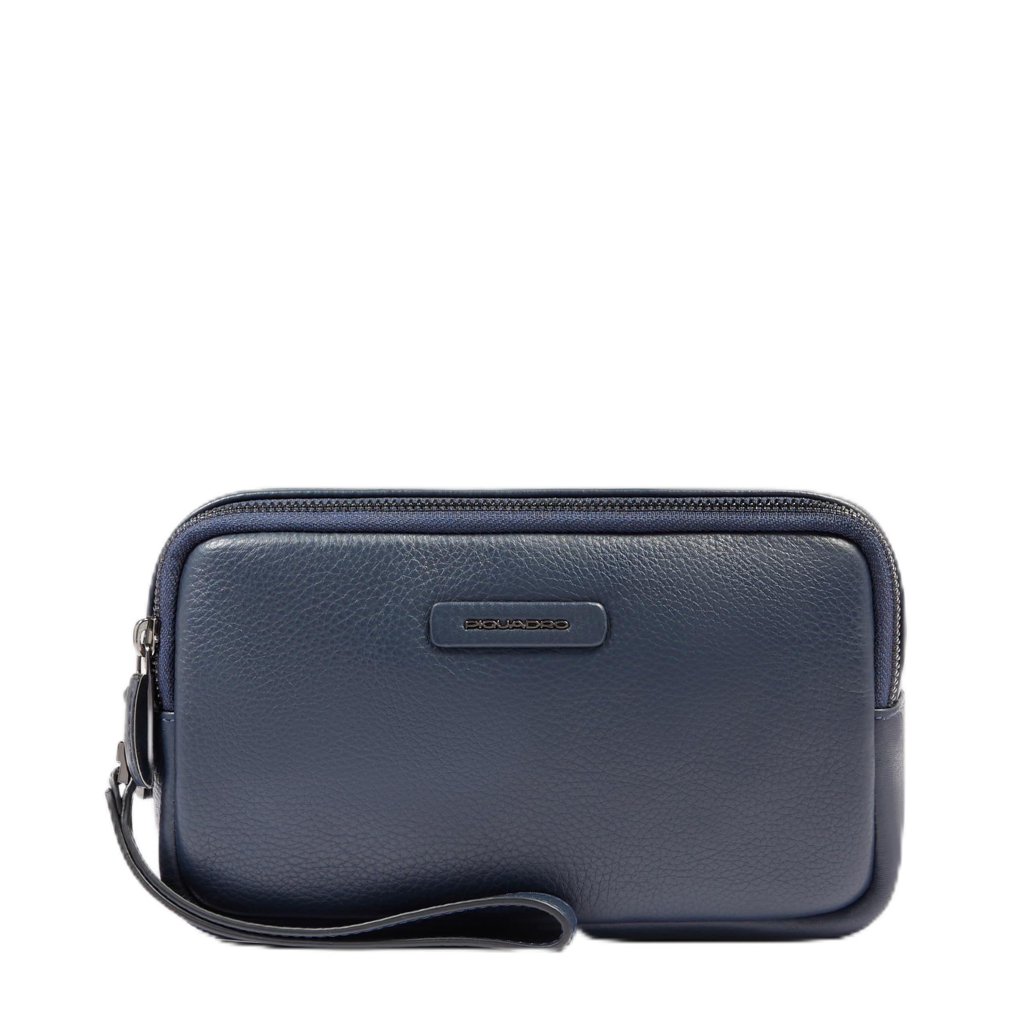 Pochette uomo a due scomparti