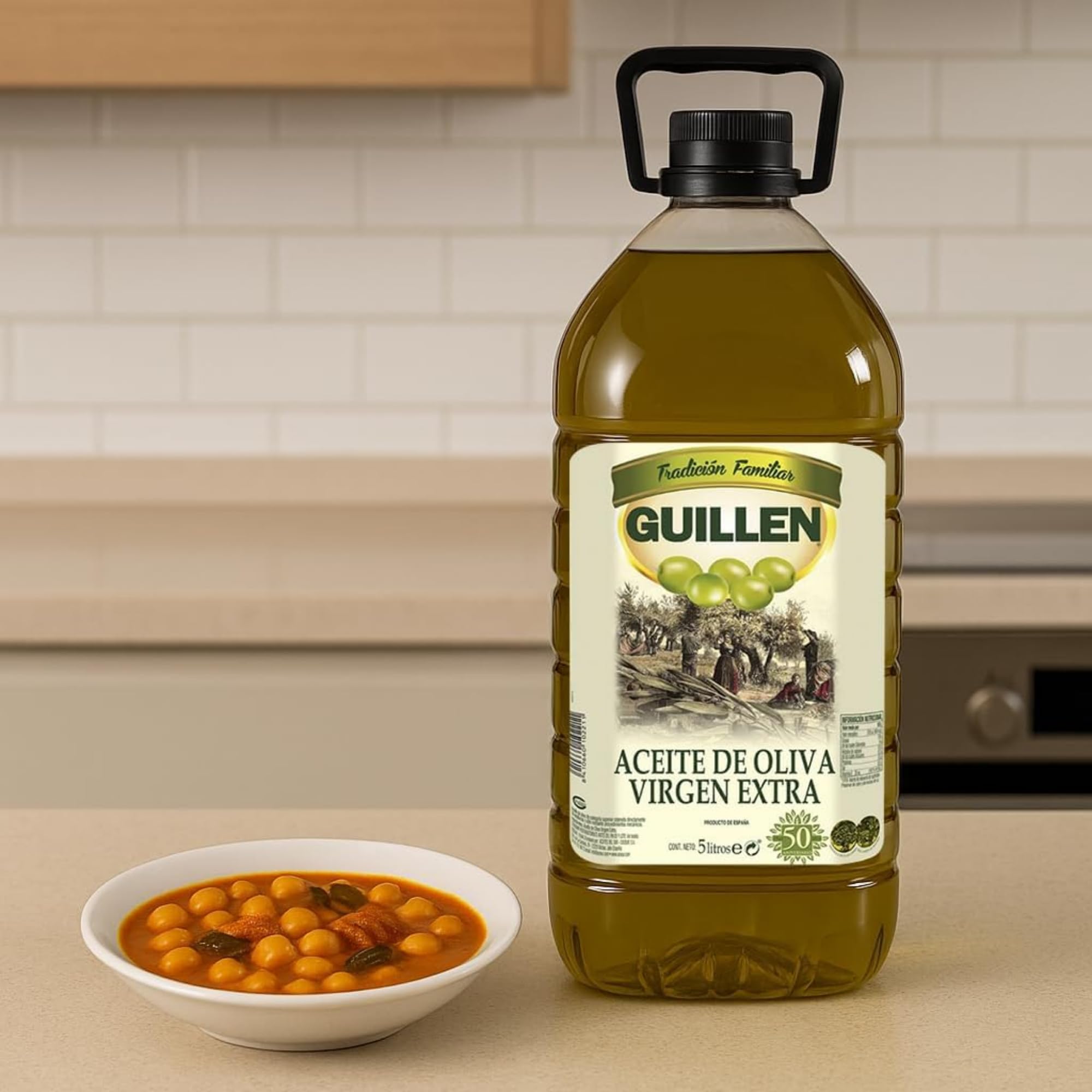 Aceite de Oliva Virgen Extra Garrafa 5 L Guillén