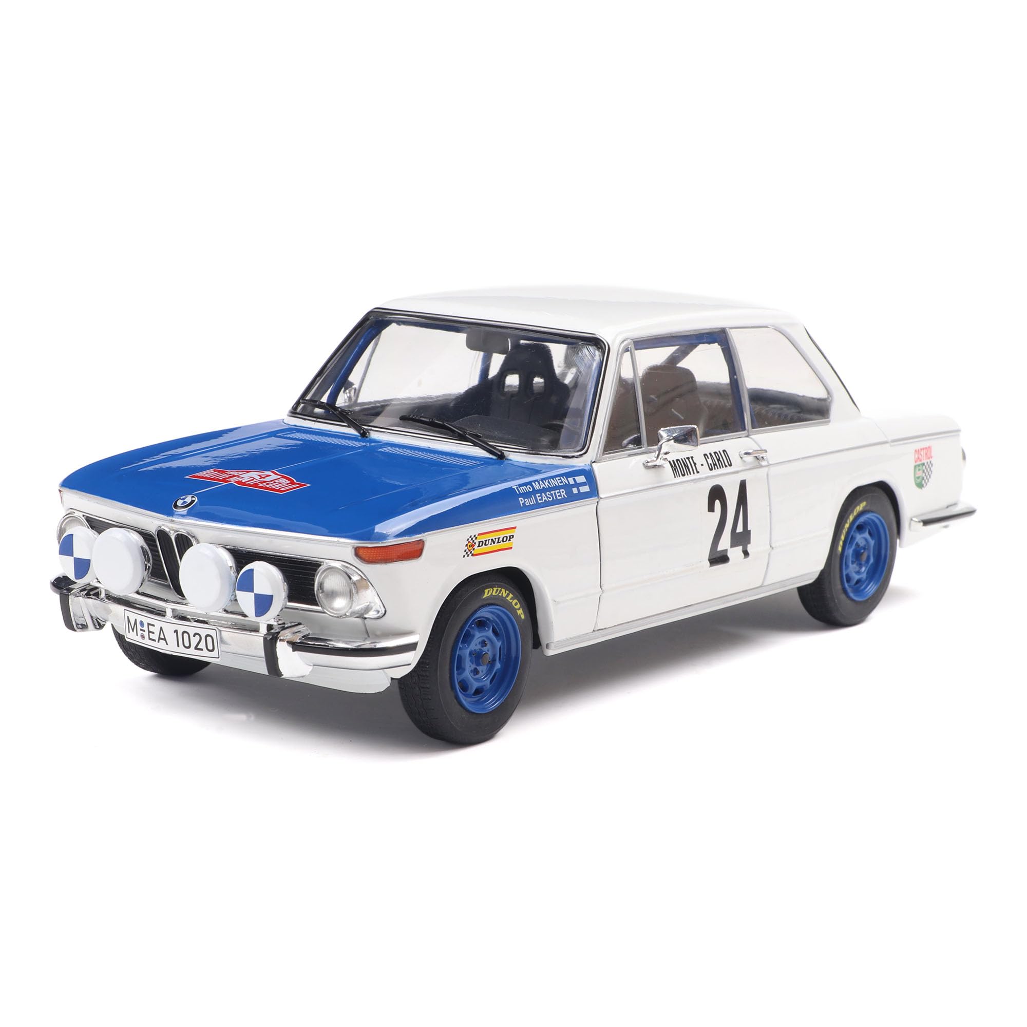 Solido 1:18 BMW 2002 TII #24 White