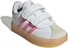 Tenis casuales adidas VL Court 3.0 para niño - Rosa, Blanco 7