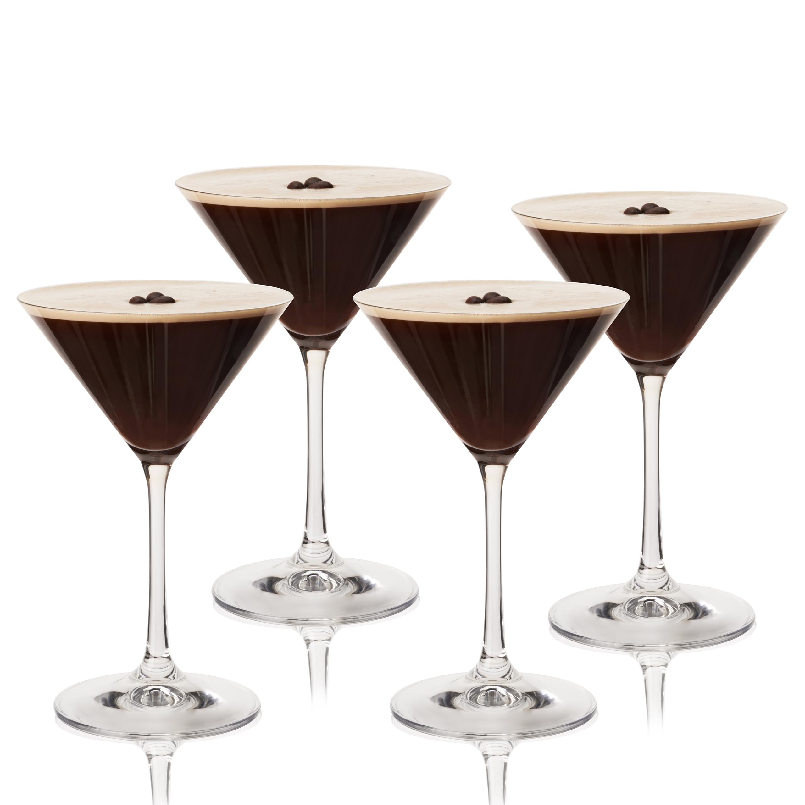 Spiegelau 4450194 - Set di 4 bicchieri da cocktail in cristallo, 220 ml, colore: Trasparente