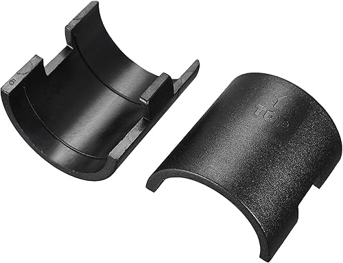 uxcell Clips de alambre para estantes de alambre de 1.5 pulgadas, clips de bloqueo de plástico para sistema de estantería de alambre, 16 unidades