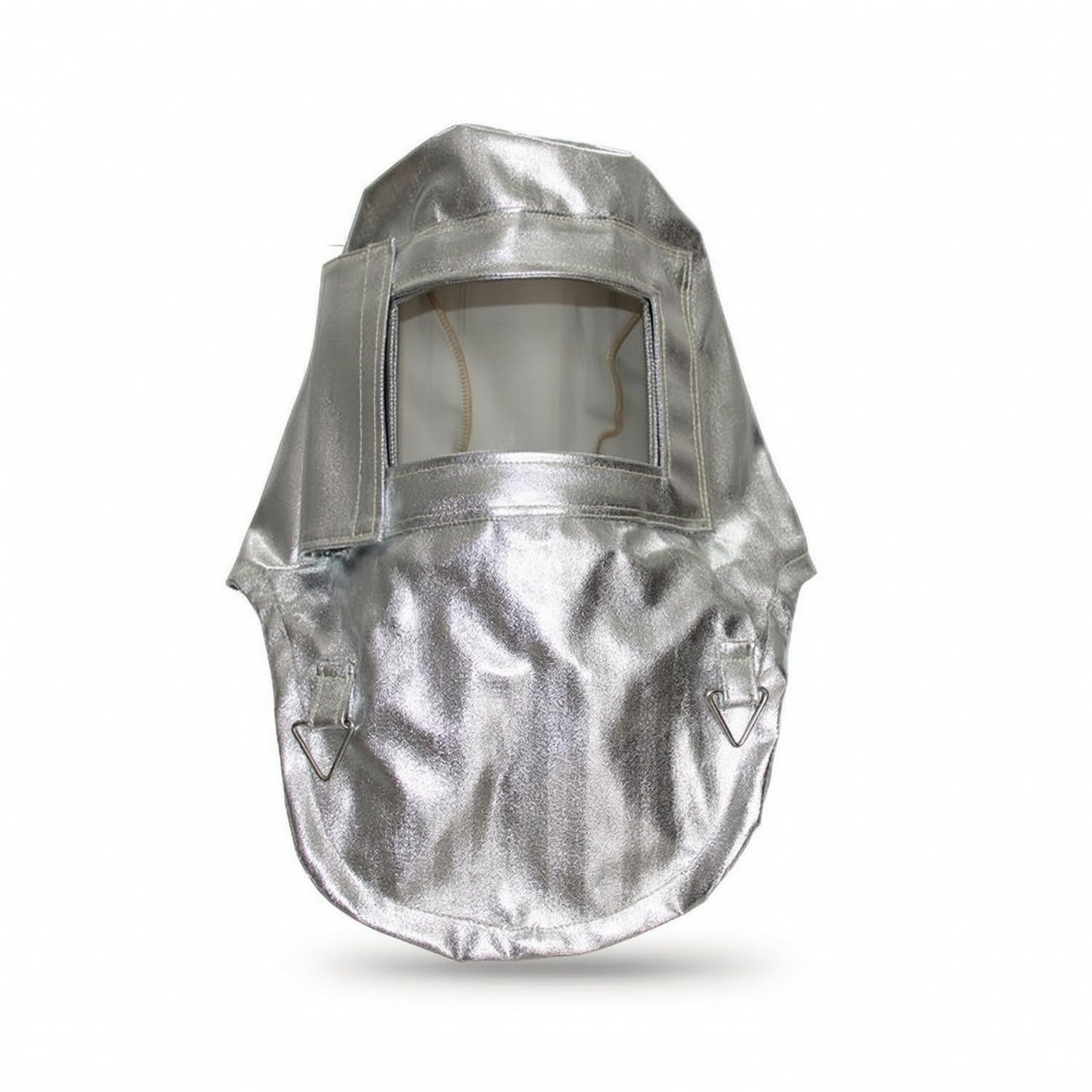 predolo Capuc Aluminizada Anticalórico Capuc con Pantalla Ignífugo Indumentaria Protección para Fundición, Trabajos en Caliente