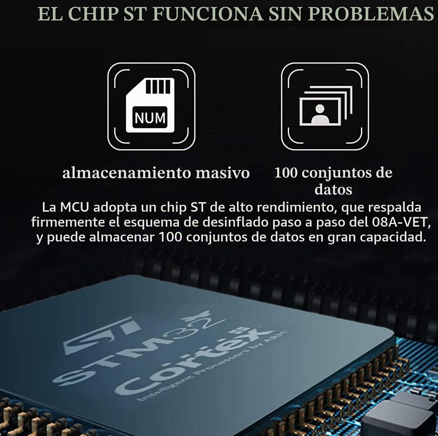 Monitor De Presión Arterial Para Uso Animal, Monitor Presión Arterial Veterinaria, Medidor Tension Arterial Con 3 Puños Y 100 Juegos De Memoria Almacenada Para Perros/Gatos/Mascot