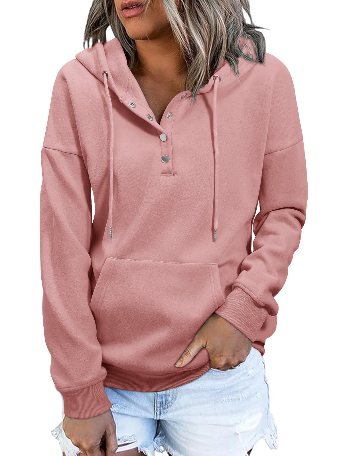 Unisex Hoodie Voor Heren En Dames, Oversized, Cody, Basic Capuchontrui Met Oversized Fit, Pullover Sweatshirt Met Capuchon En Zware Stof, Effen, Crème, M Johnny Urban Hoodie