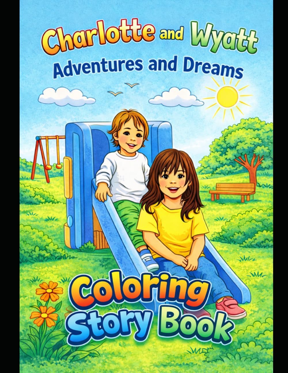 Charlotte and Wyatt Adventures and Dreams: Coloring Book