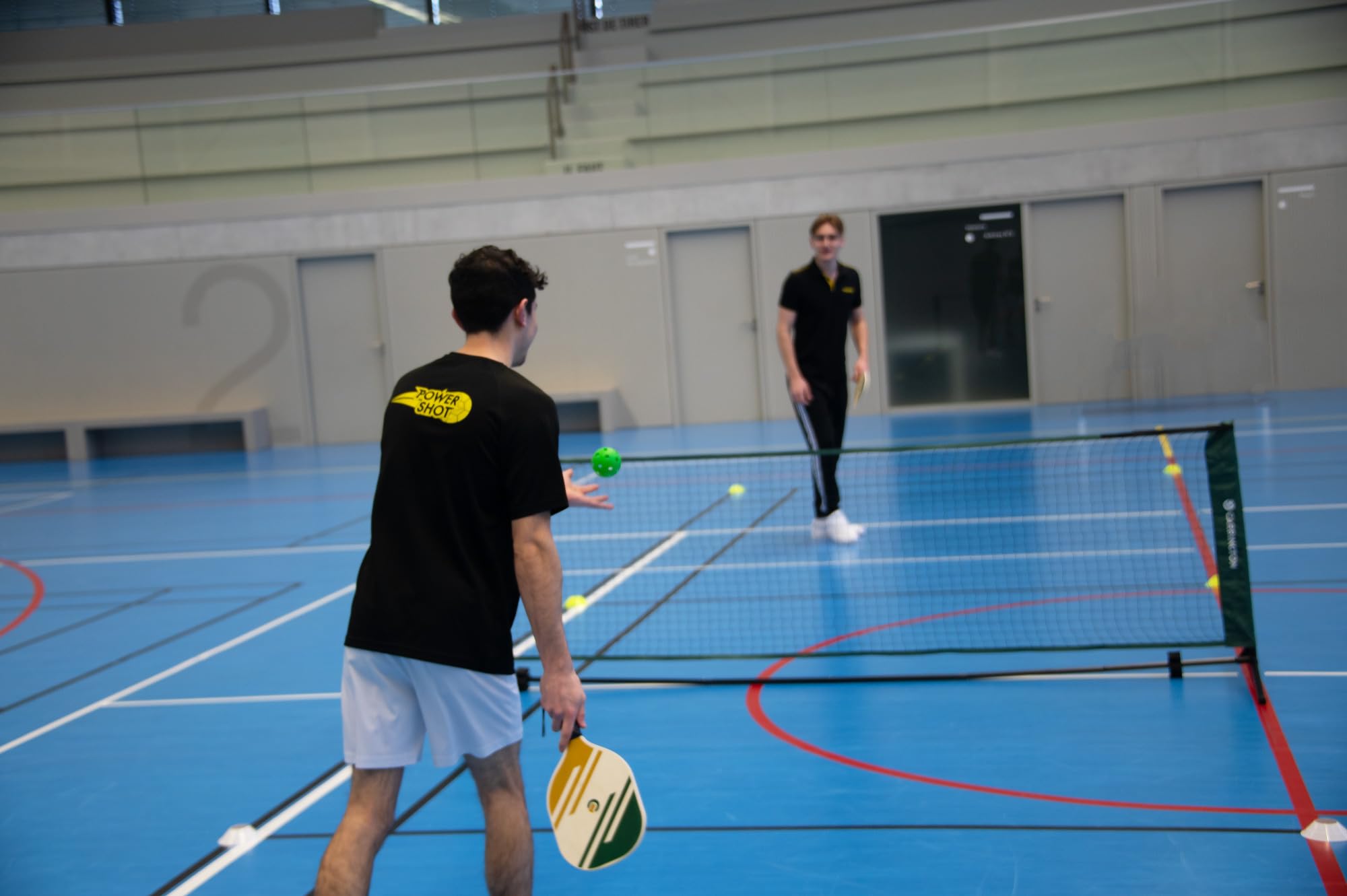 Carrington Pickleball-Set - mit 4 Bällen, 4 Schlägern und Netz - Tragetasche inkl. - Ideal, um Pickleball anzufangen !