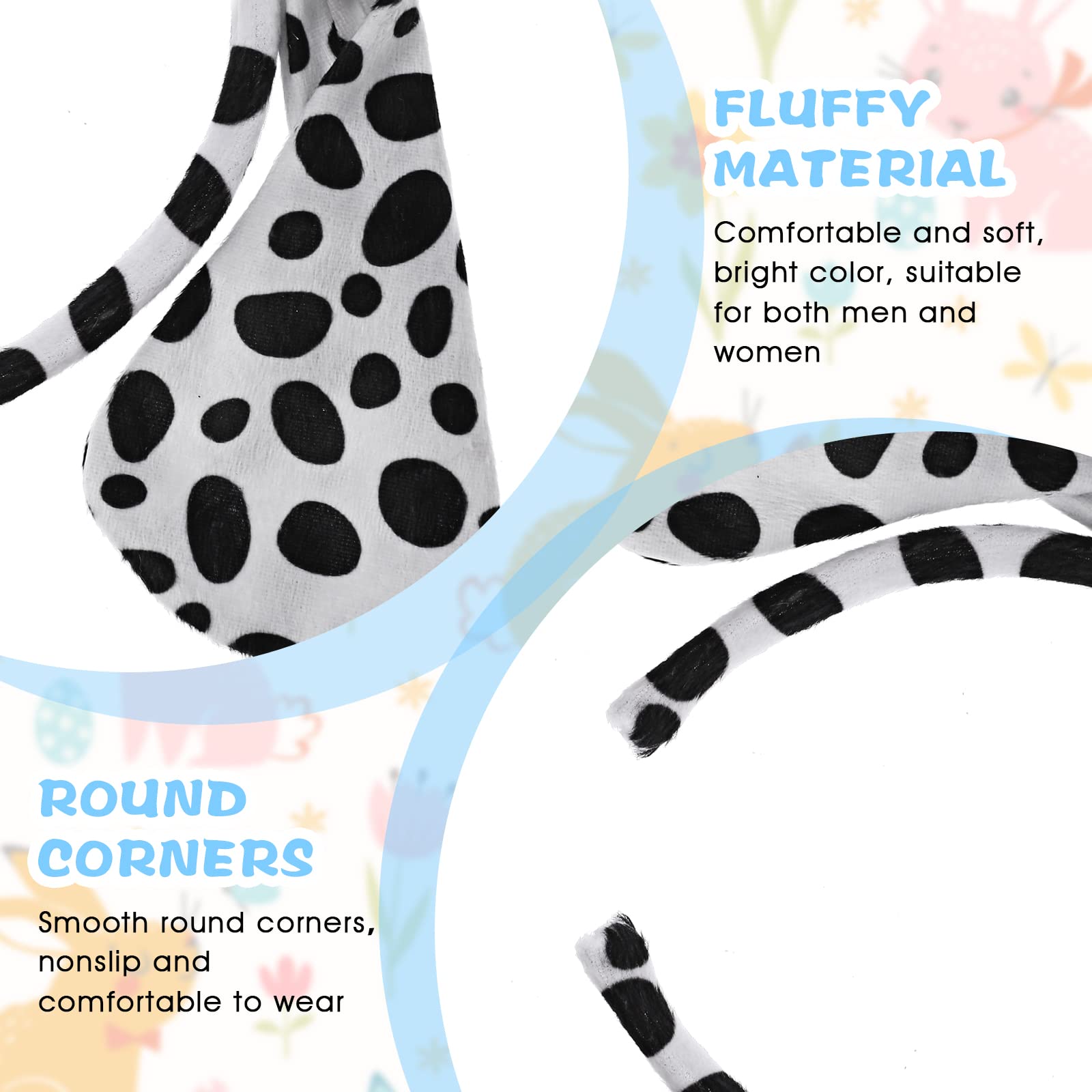 Fascia Orecchie Da Dalmata - Copricapo Divertente Per Feste E Cosplay - Foto 2