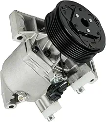 KAC Compressor de ar condicionado AC 58892, para 2011-2019 Versa, 2012-2018 março, 2015-2019 Versa Note, 2012-2014 Juke