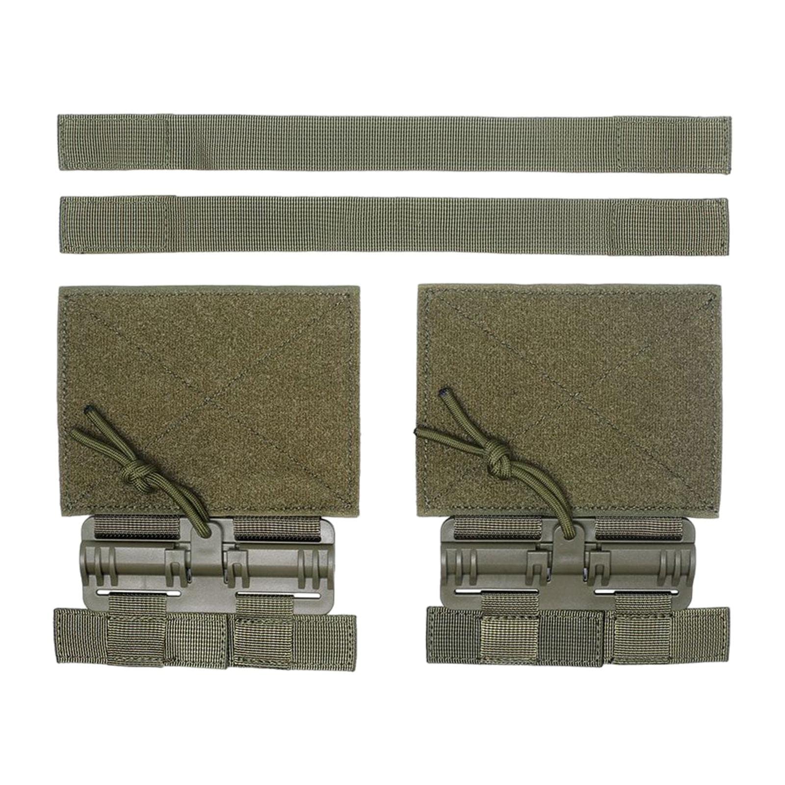 CALANDIS 2X Quick Release Buckle Set Tube Cummerbund Adapter for Cosplay Tool 6094 Green-image-8