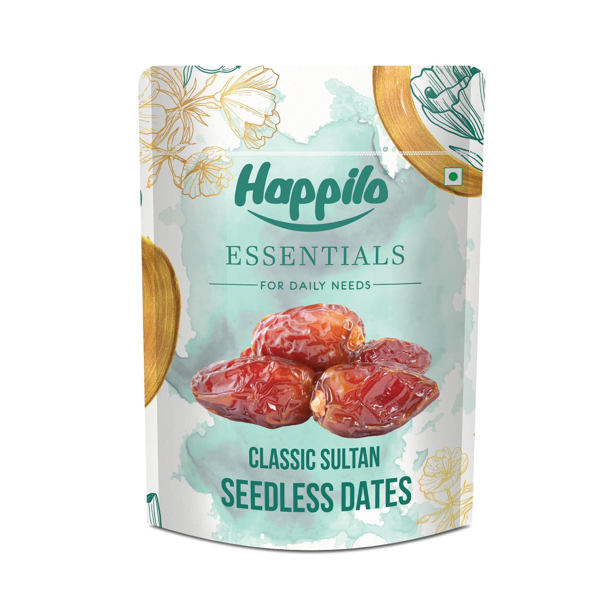 Happilo Essentials Classic Sultan Seedless Dates 500g (B0CKBJ4RTQ) Amazon Price History, Amazon Price Tracker
