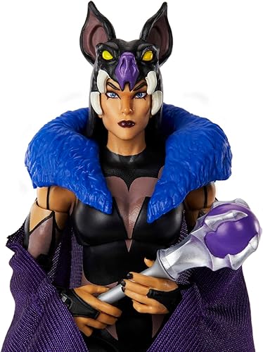 Miniatura 2 de Masters of the Universe Masterverse Figura de acción, Hechicera Evil-Lyn juguete coleccionable con articulación y accesorios, 7 pulgadas