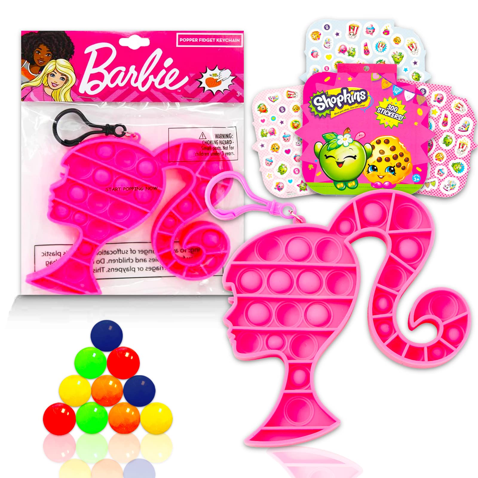 Buy Barbie Pop Fidget Toys Set Bundle Including Barbie Fidget