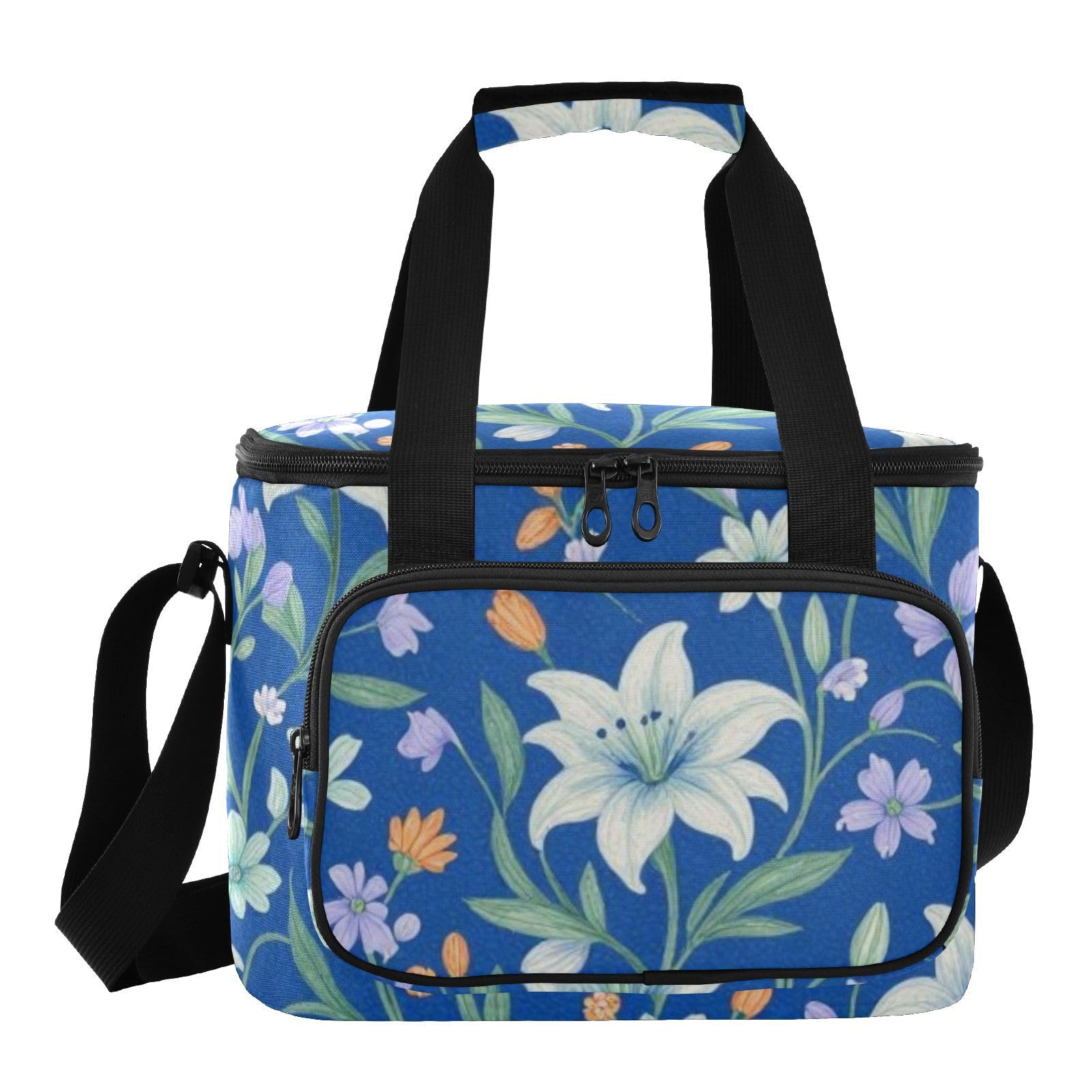 Wudan Bold Bright Floral termiczny pojemnik na żywność 6 mm wypełniony pianką EPE pracownicy biurowi