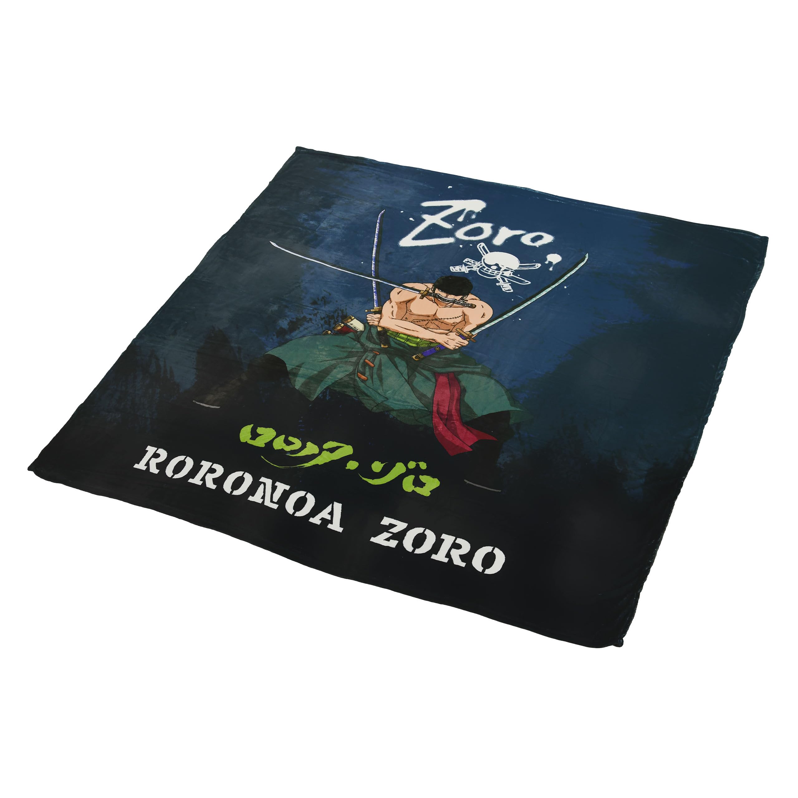 Elbenwald Anime - Couverture moelleuse - Format XXL - 180 x 200 cm - Avec Naruto, One Piece et Spy x Family - Douce et confortable (extra large, One Piece)