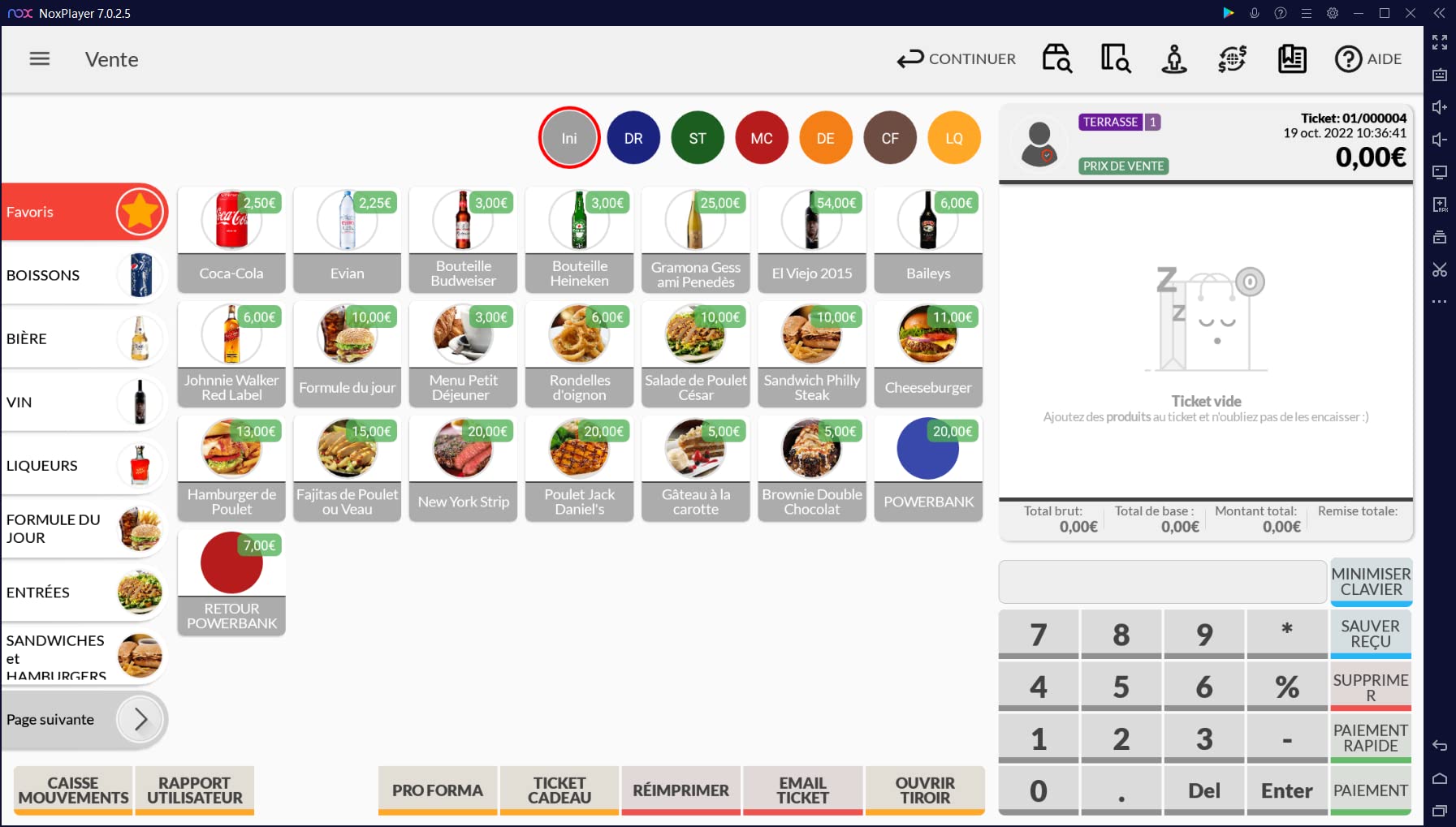 Software de caja para Android UNICOPOS VERSION BASIC 1 AÑO con soporte en FRANCÉS/INGLÉS