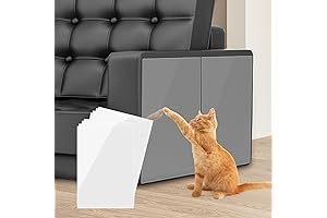 Cat Scratch Furniture Protector for Leather - Clear Anti-Scratch Couch Protector for Cats