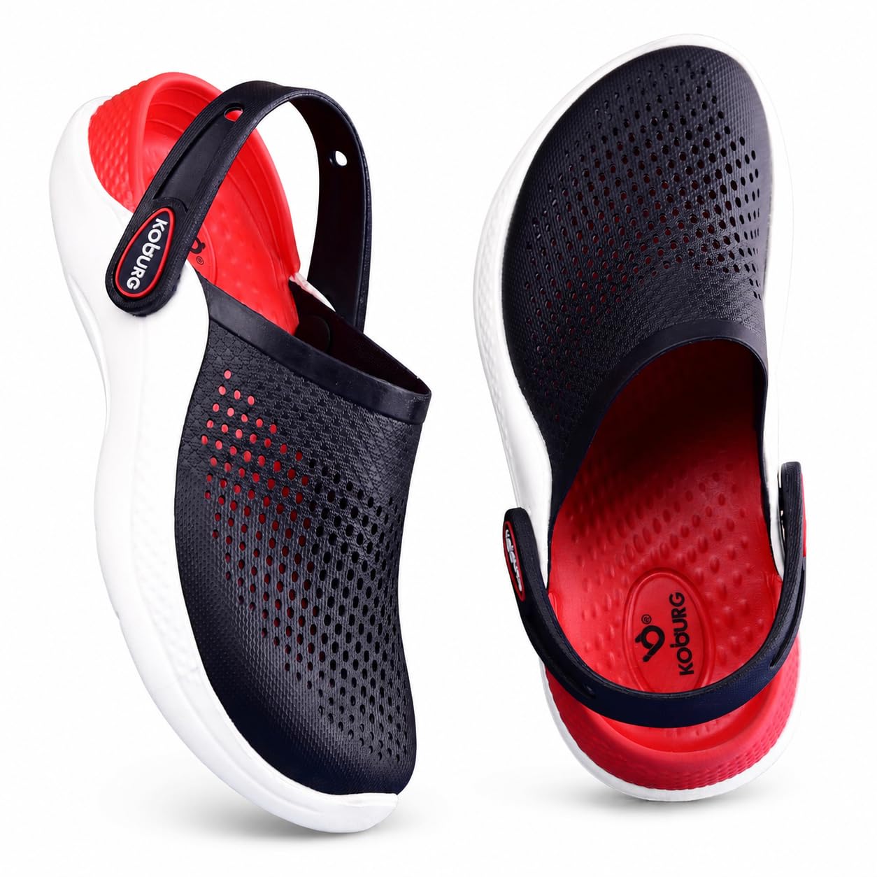 koburg Aerosoft Men Clogs with Memory Foam EVA Sole | PVC Upper, Lightweight | Comfortable & Durable Stylish Indoor & Ourdoor | Extra Soft KF-184-picture-11