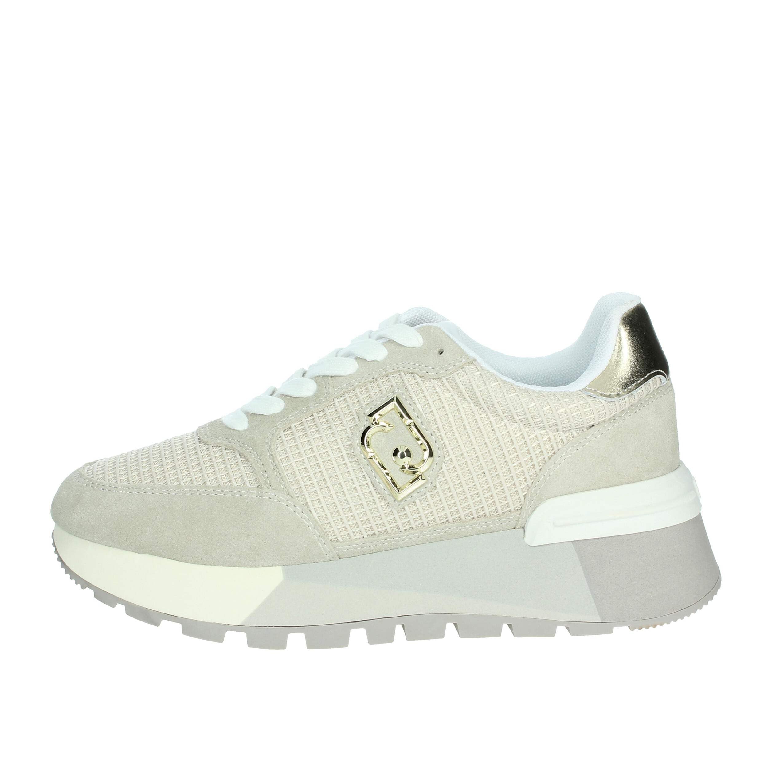 LIU.JO Sneakers con Zeppa Donna - Oro Modello BA5049PX027S1803 BA5049PX027S1803 Mesh