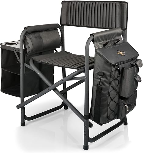 Miniatura 3 de PICNIC TIME NFL NFL Fusion - Silla de campamento unisex para adultos, con mesa auxiliar y enfriador suave, silla de playa para adultos, silla de