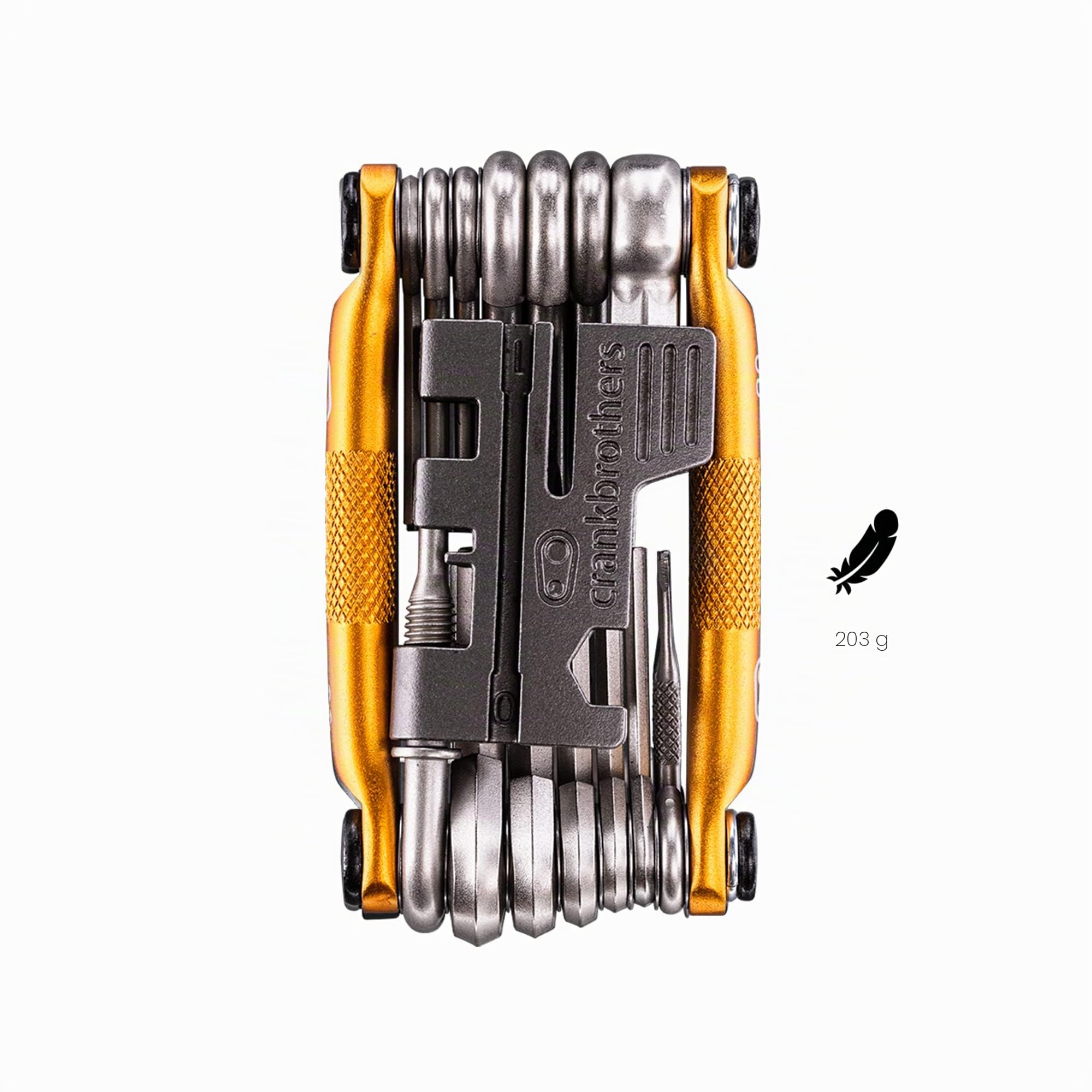 Crankbrothers Multi-20, Gold Tool Unisex Adulto, Dorado, Talla Única