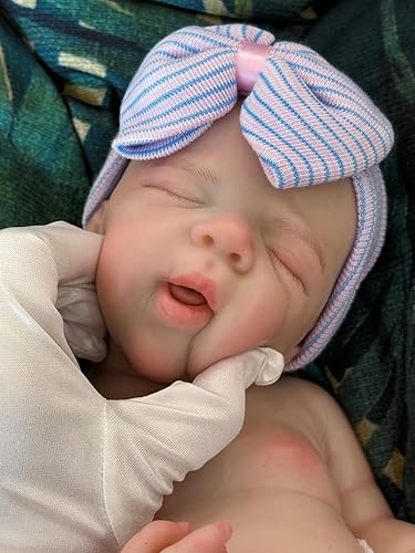 Miniatura 3 de Muñecas de silicona de cuerpo completo Pascale Girl de 18 pulgadas que pueden abrir la boca real anatómicamente correctas muñecas de niña recién