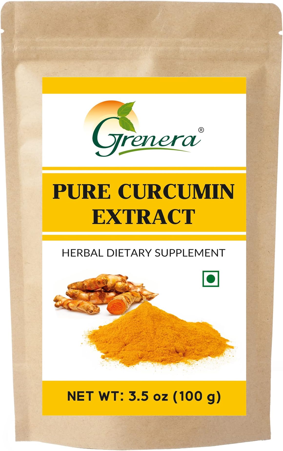 - Pure Curcumin Extract Powder (Superior Turmeric Extract, 95% Curcuminoids) Immune & Joint Support, 100 grams