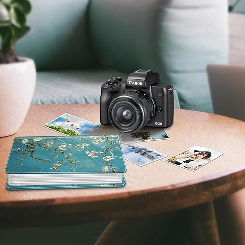 Miniatura 6 de Fintie Álbum de fotos para fotos de 4 x 6 pulgadas, 112 bolsillos, cubierta de cuero vegano, álbum de memoria para cumpleaños, aniversario familiar,